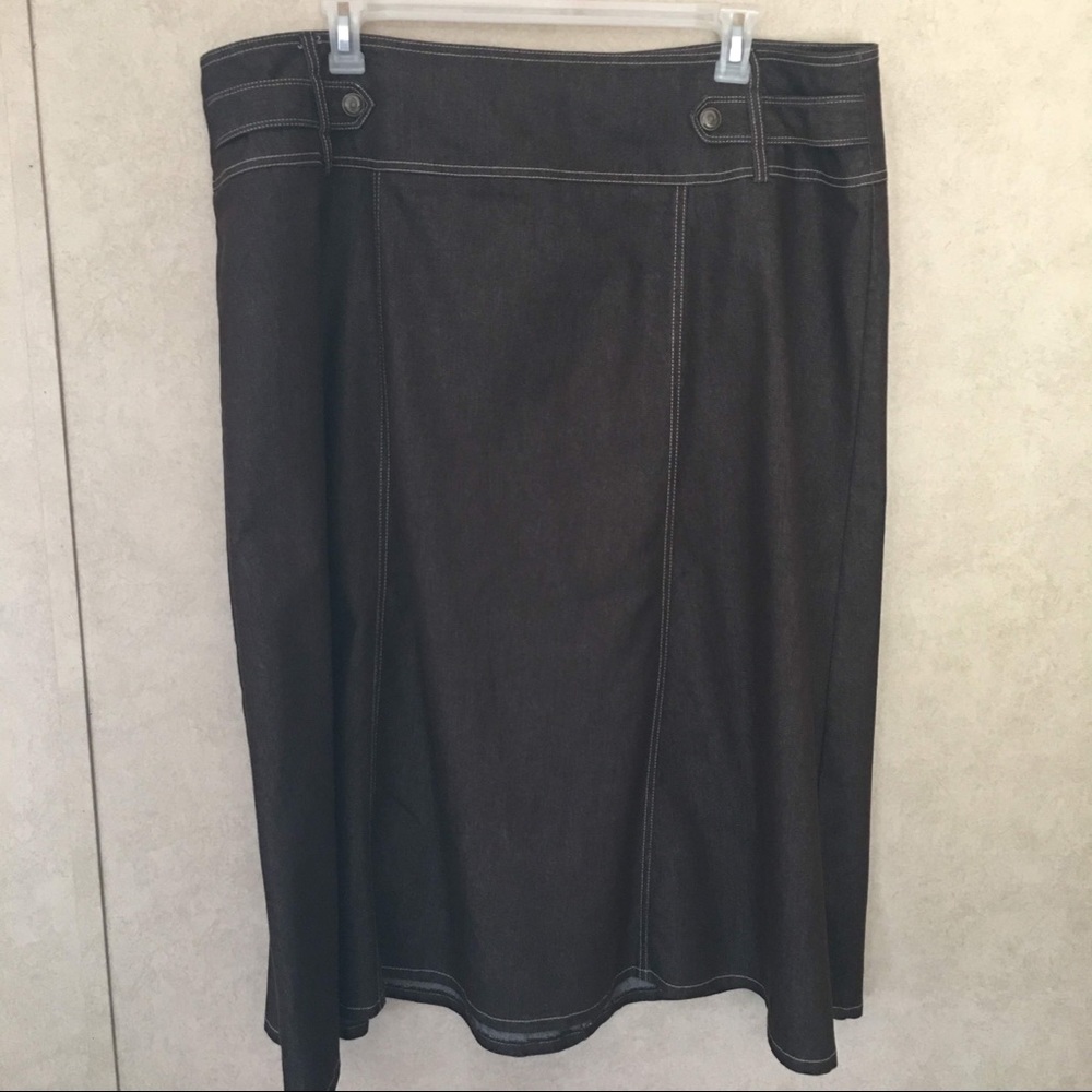 💝Cato Brown Denim Skirt